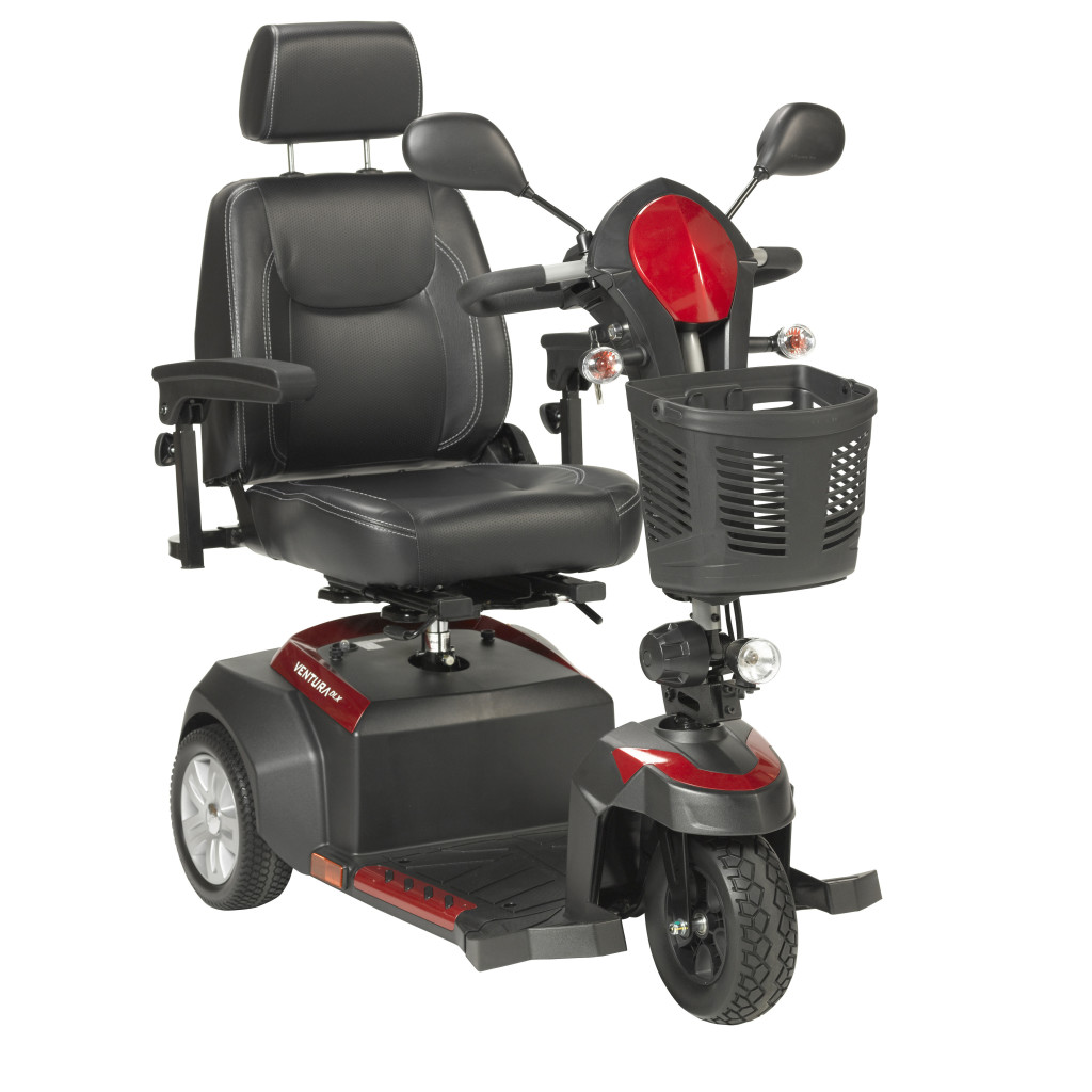 Drive Ventura DLX-320CS-3-Wheel Power Mid-Size Mobility Scooter